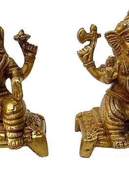 Ganesh,Shubh & Labh Brass Beautiful Wall Hanging with 9 Bells-Free Ship Details about   Lakshmi 